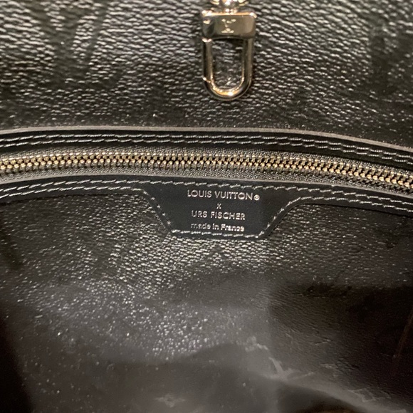 Louis Vuitton Urs Fischer Neverfull MM Medium Limi Edition Black and White - Picture 6 of 16